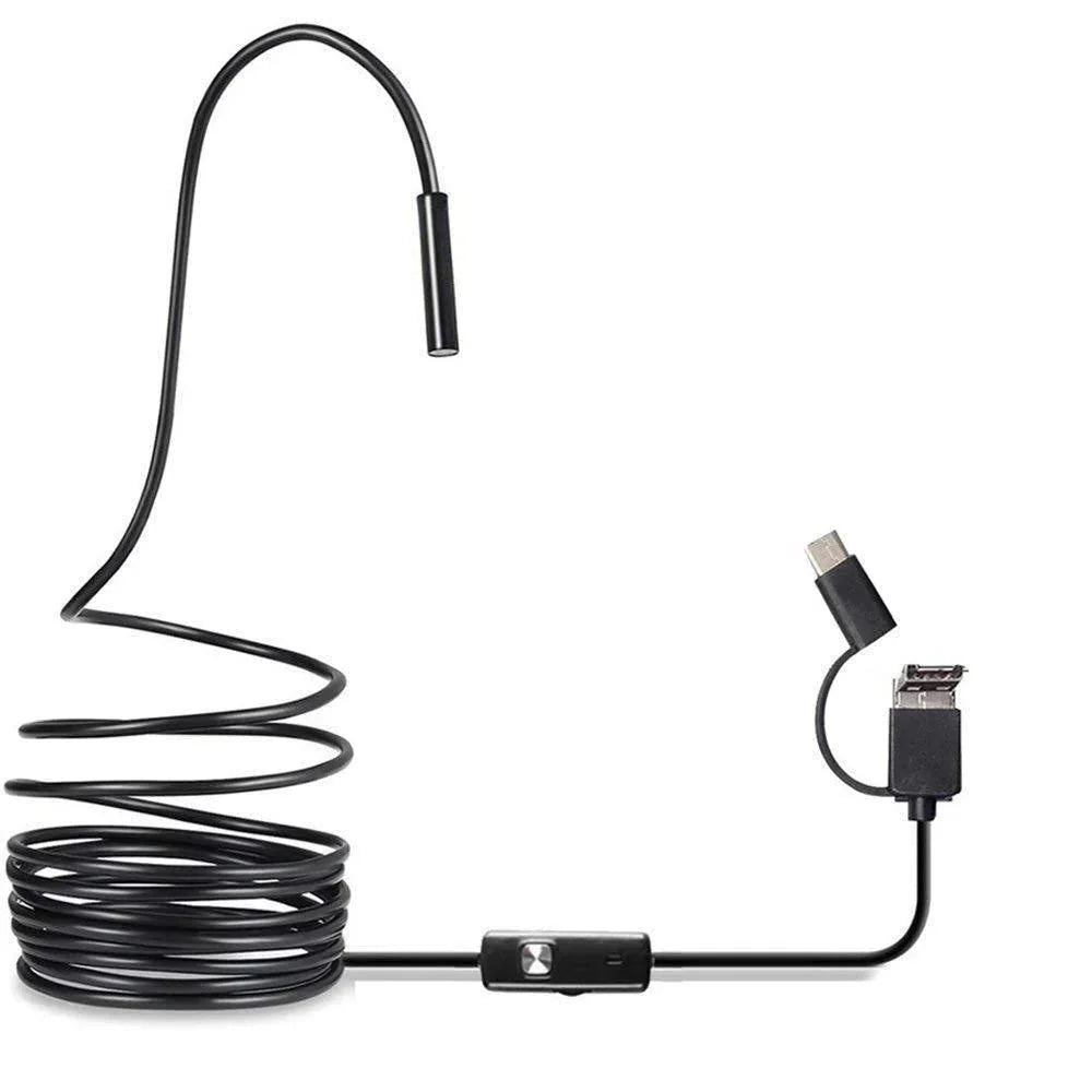 High-Resolution Waterproof Endoscope Camera