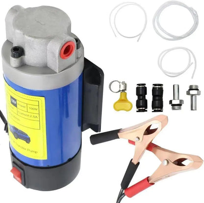 12V Self-Priming Electric Oil Extractor Pump Unit, Plug-and-Play Car Repair Tool for Cars, Includes Transmission Fluid Extraction Function