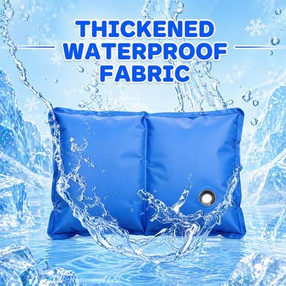 Water-Infused Cooling Pet Mat – Thickened PVC Ice-Cooling Pad for Cats & Dogs, No Refrigeration Needed | Wear-Resistant Summer Heat Relief Pet Bed | 2 Sizes: 40×50cm / 50×90cm | Blue