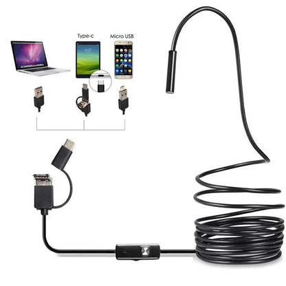 High-Resolution Waterproof Endoscope Camera