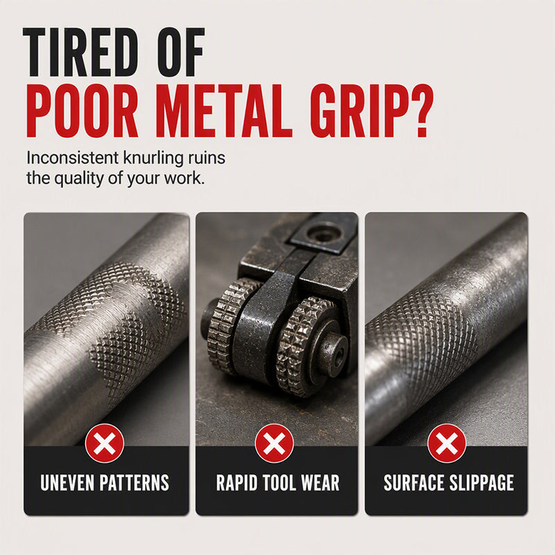 🔧 50% OFF NOW! ⚙️ Lathe Knurling Tool Holder – Rock-Solid Clamping, Flawless Finish – Precision for Every Turn 🛠️