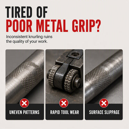 🔧 50% OFF NOW! ⚙️ Lathe Knurling Tool Holder – Rock-Solid Clamping, Flawless Finish – Precision for Every Turn 🛠️